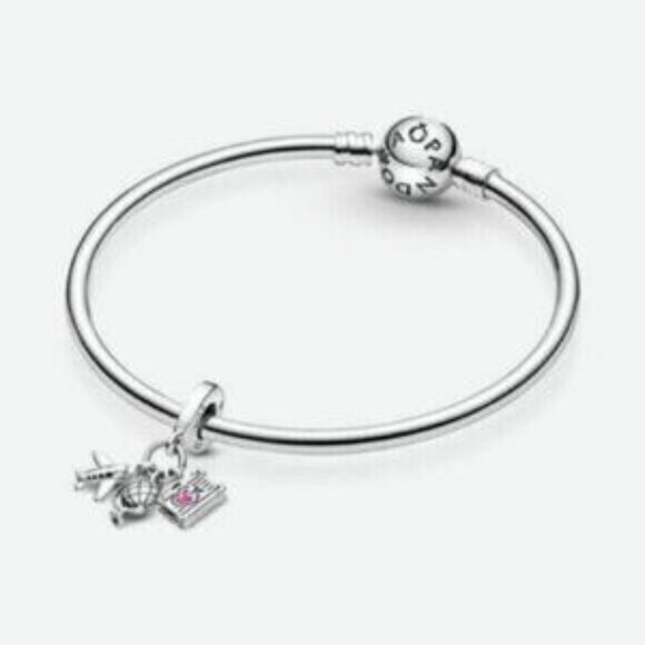Pandora Silver Travel Charm Bracelet - Picture 2 of 5